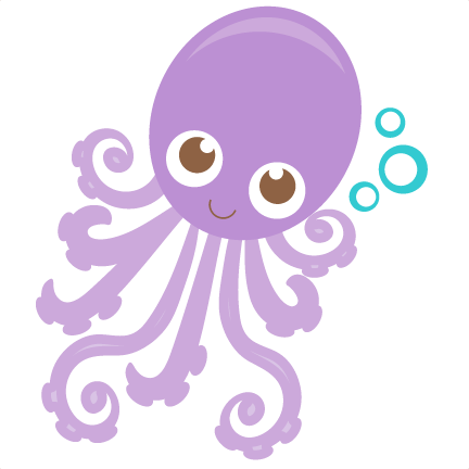 clipart octopus kid