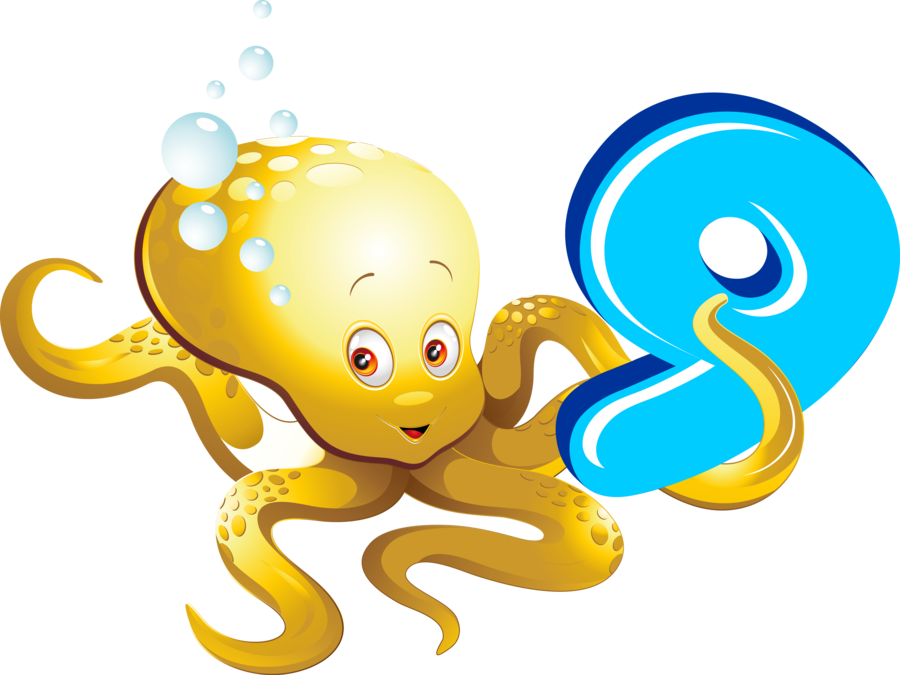 clipart octopus kindergarten