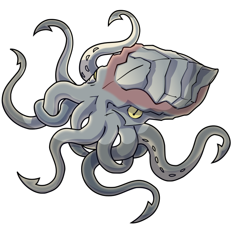 octopus clipart monster