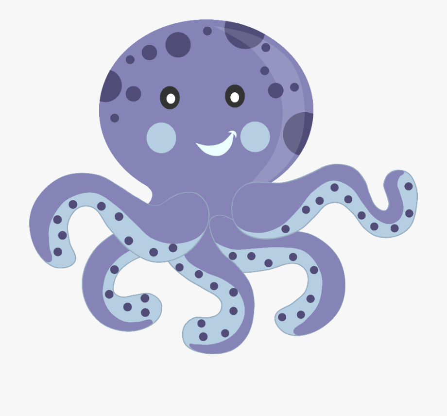 octopus clipart cartoon sea creature