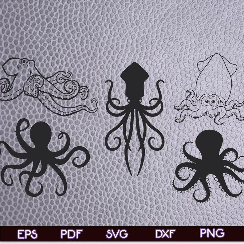 octopus clipart pdf