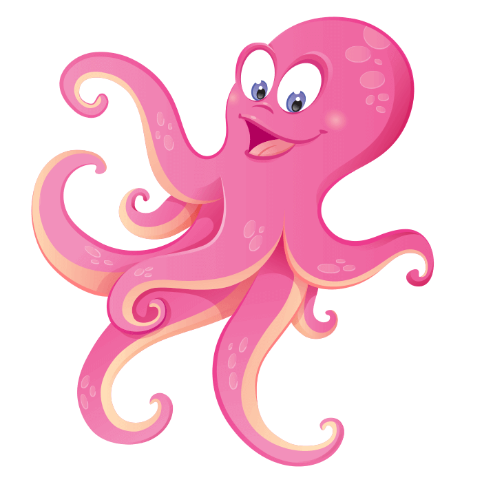 clipart octopus preschooler