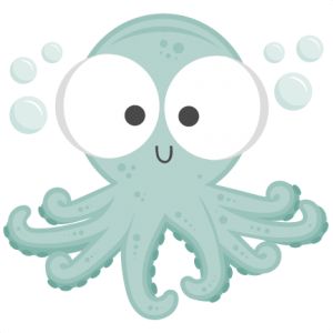 octopus clipart under sea