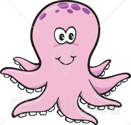 octopus clipart head
