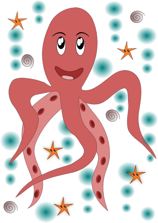 Octopus royalty free