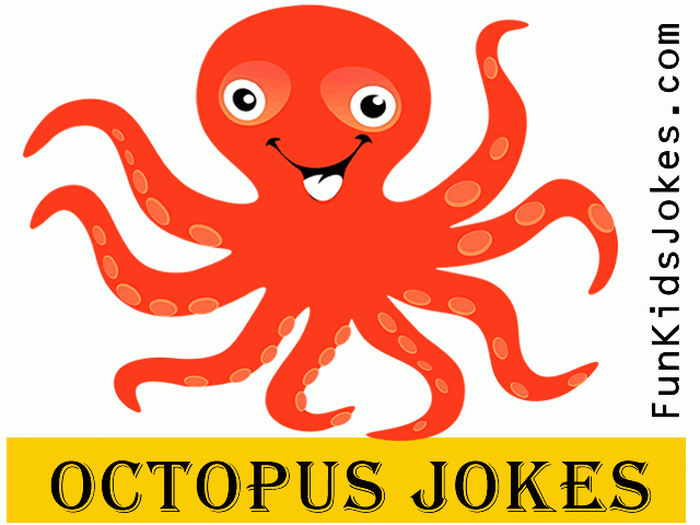 Jokes funny about octopuses. Clipart octopus silly