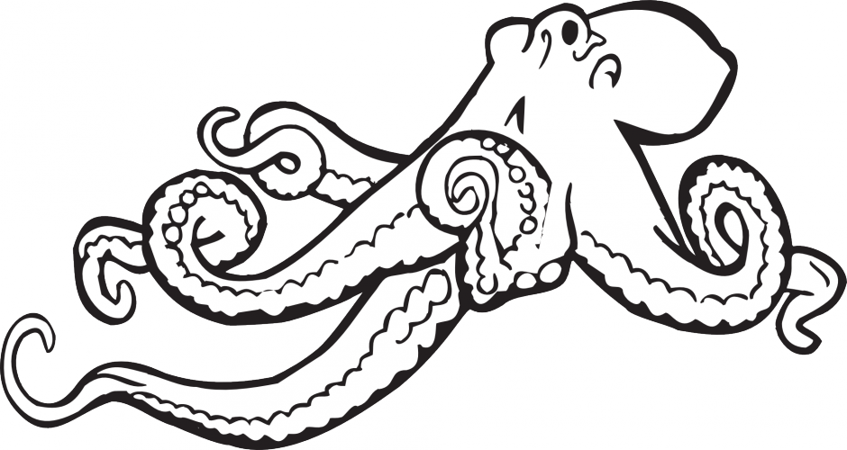 clipart octopus simple