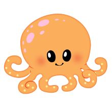 clipart octopus small octopus
