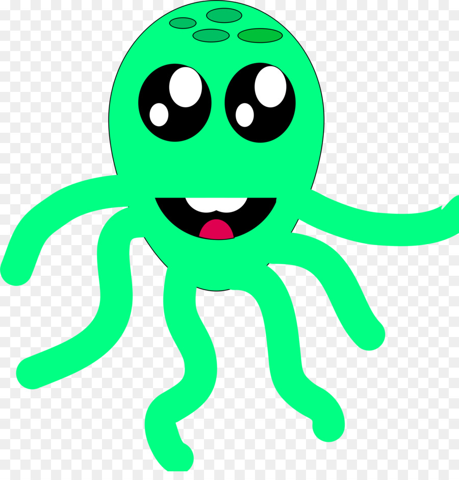 clipart octopus smiley