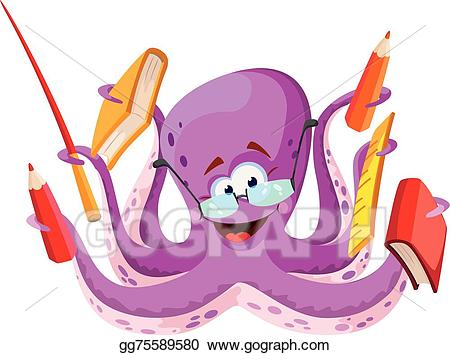 octopus clipart teacher