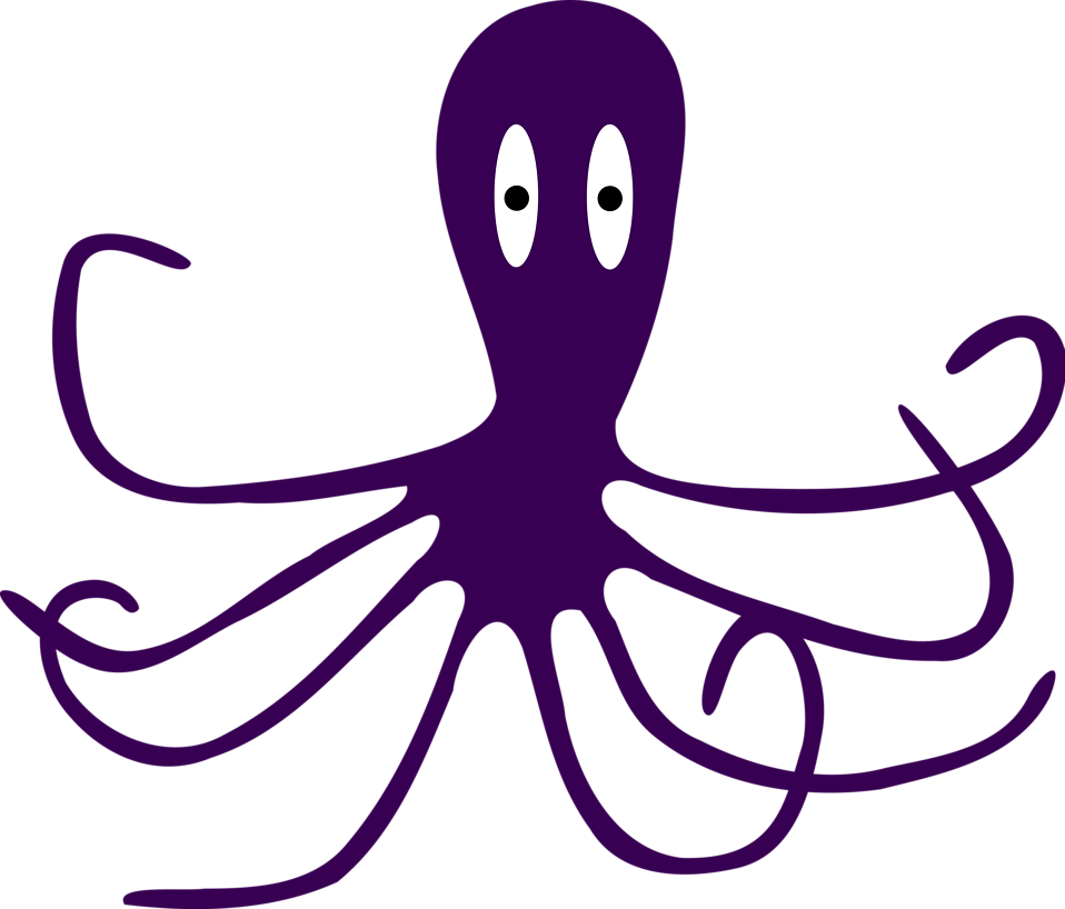  collection of high. Clipart octopus transparent background