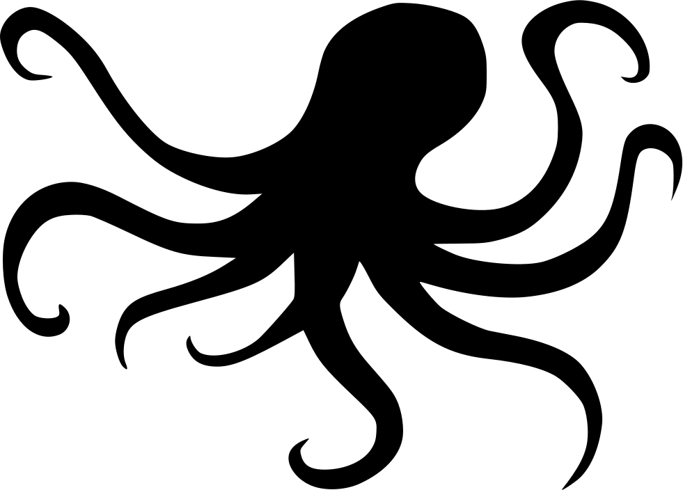 Png . White clipart octopus