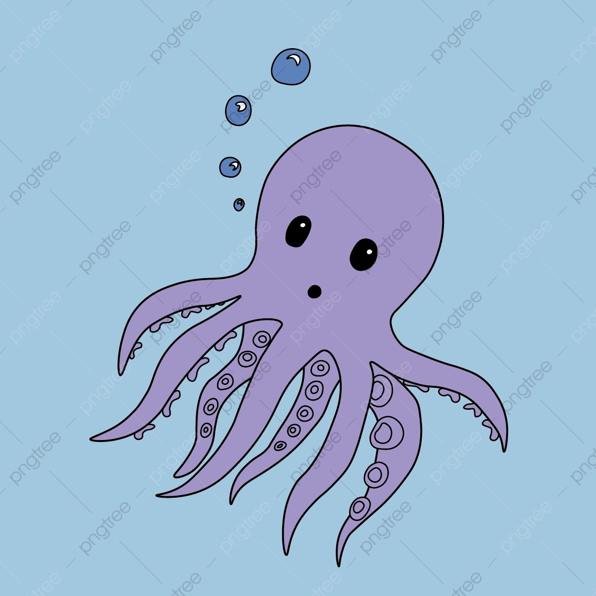 clipart octopus water clipart
