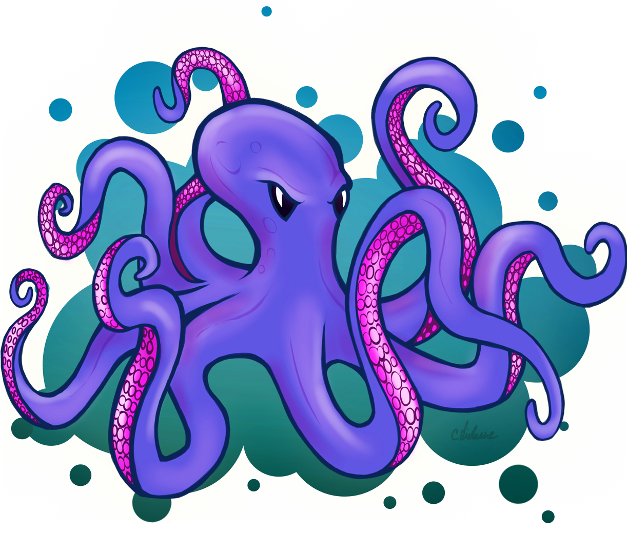 octopus clipart wiring