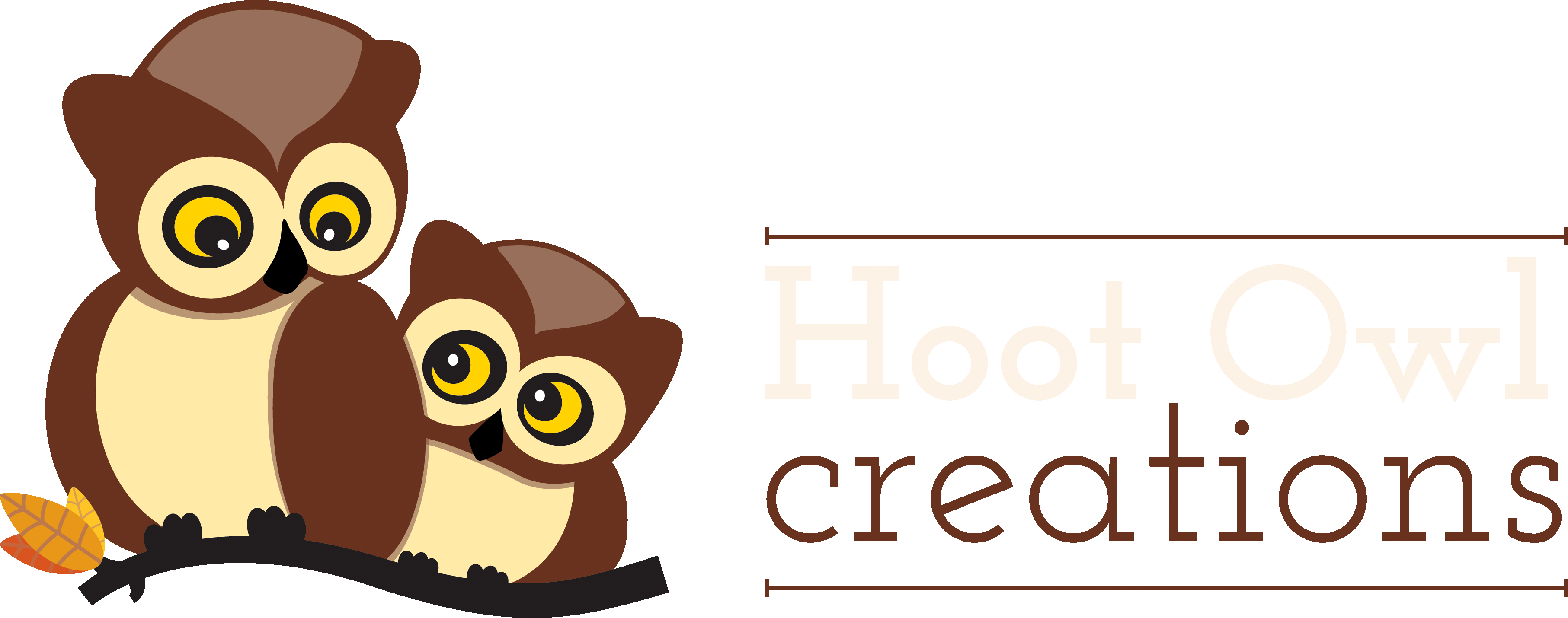 Hoot creations . Clipart owl banner