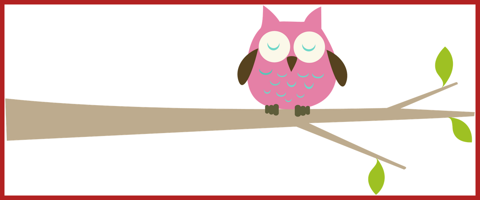 Clipart owl border design. The best clip cake