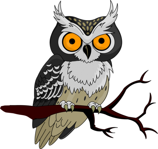spooky clipart owl