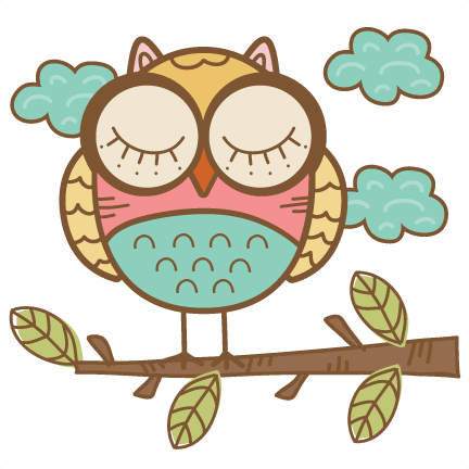 Clipart owl doodle. Svg cutting file cute