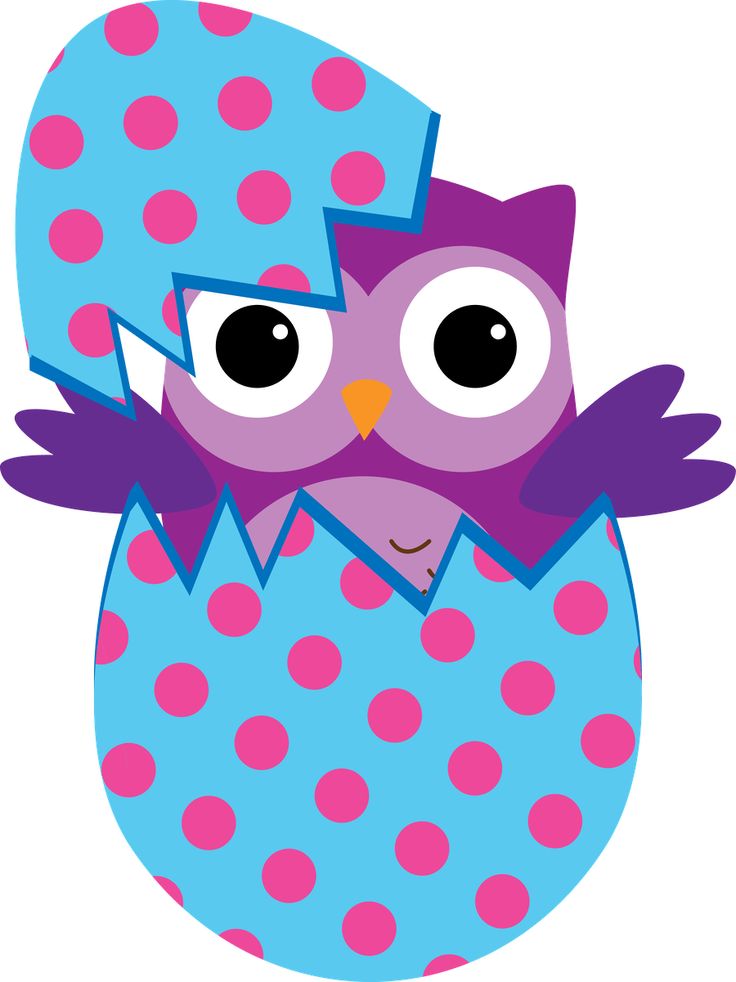 owls clipart easter