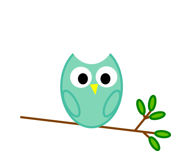 Mint clip art at. Clipart owl face