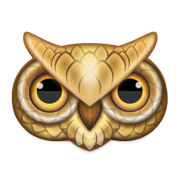 Clipart owl face. Icon png image iconbug