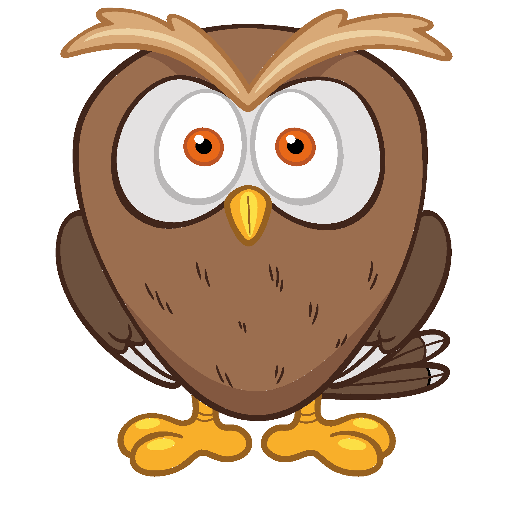 Seaton primary school building. Clipart owl leader