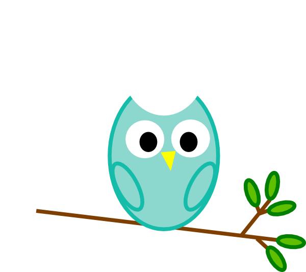 clipart owl mail