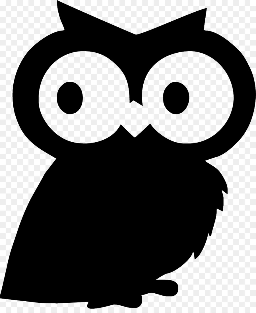 Bird silhouette drawing transparent. Clipart owl paper