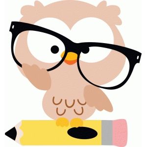 Clipart owl pencil. Silhouette design store view