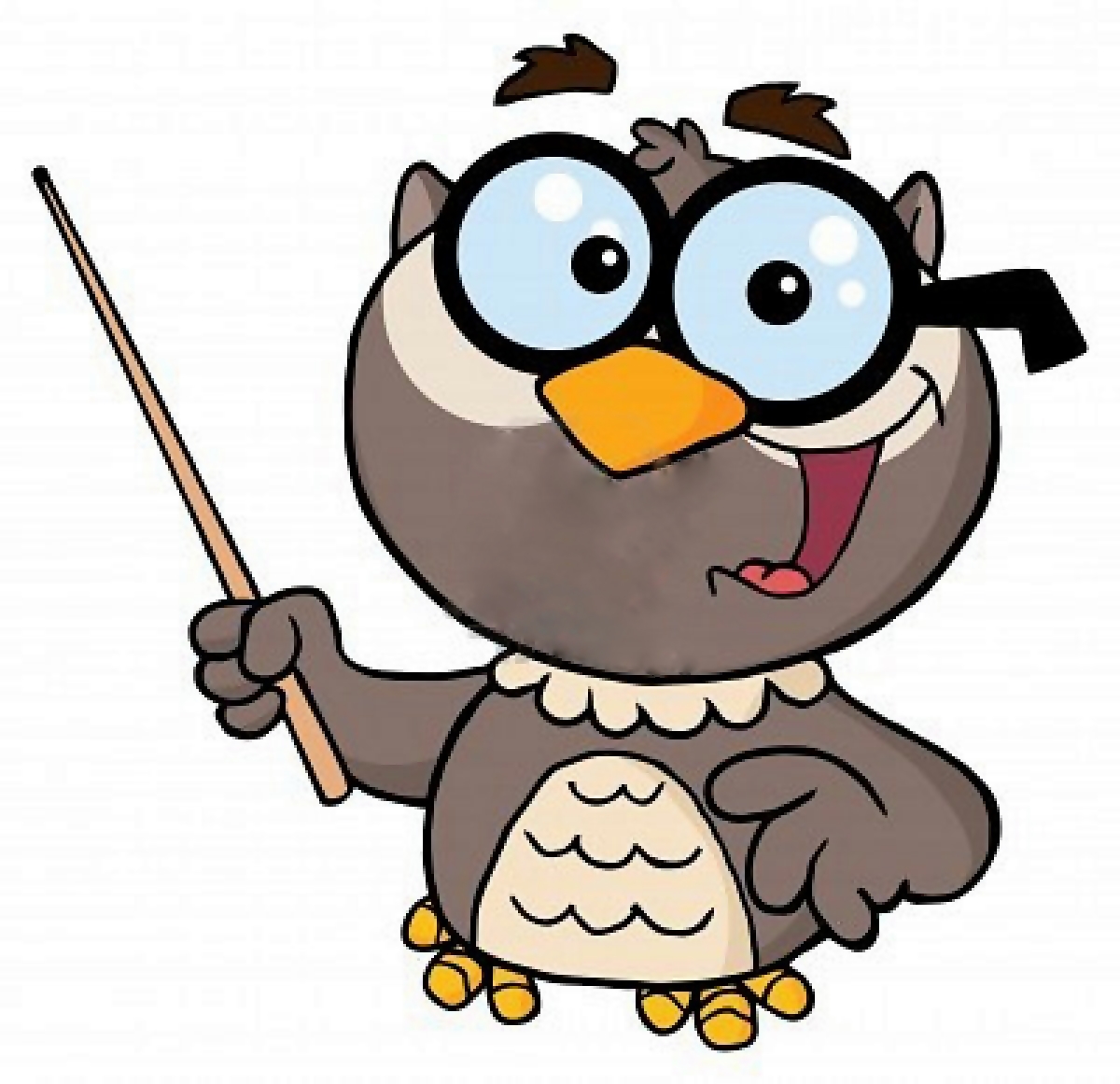 clipart owl professor