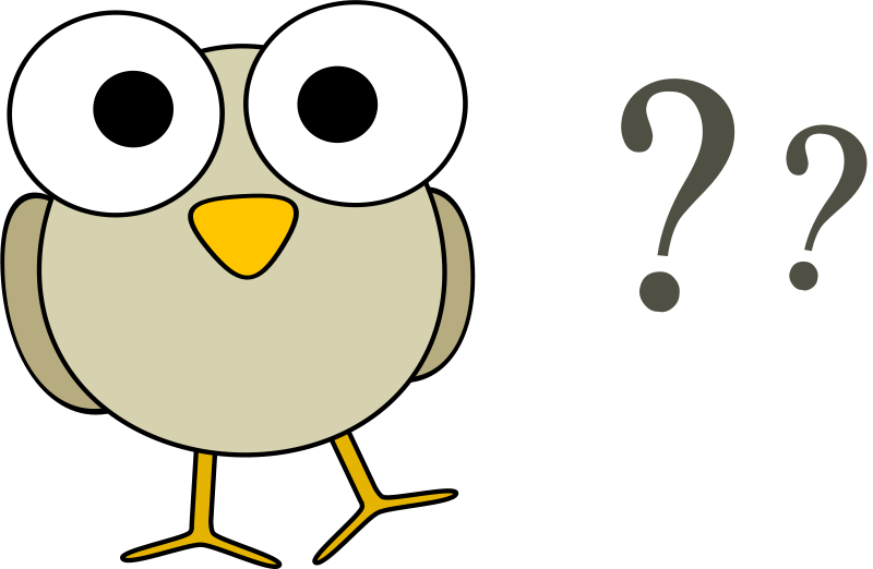 clipart owl question