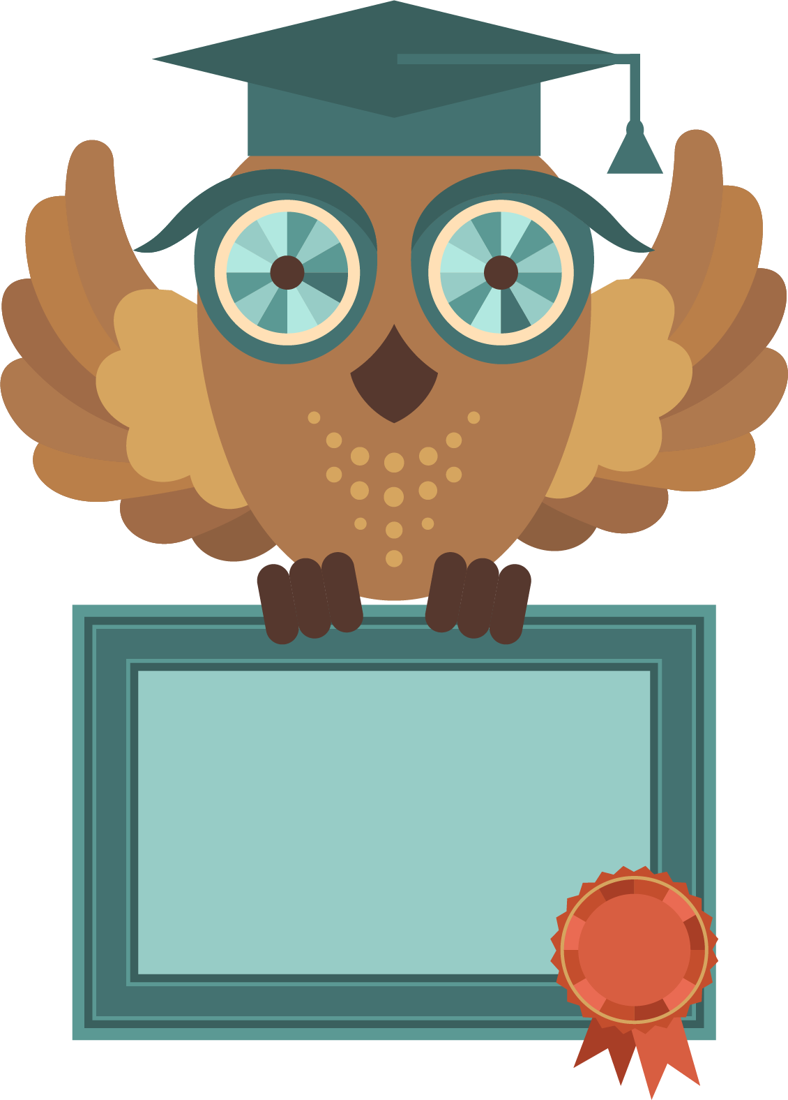 clipart owl scholar