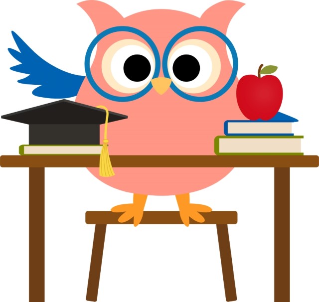 clipart owl school