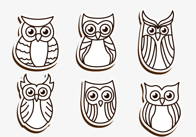 clipart owl simple