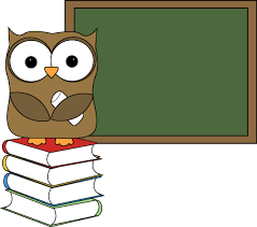 clipart owl teacher