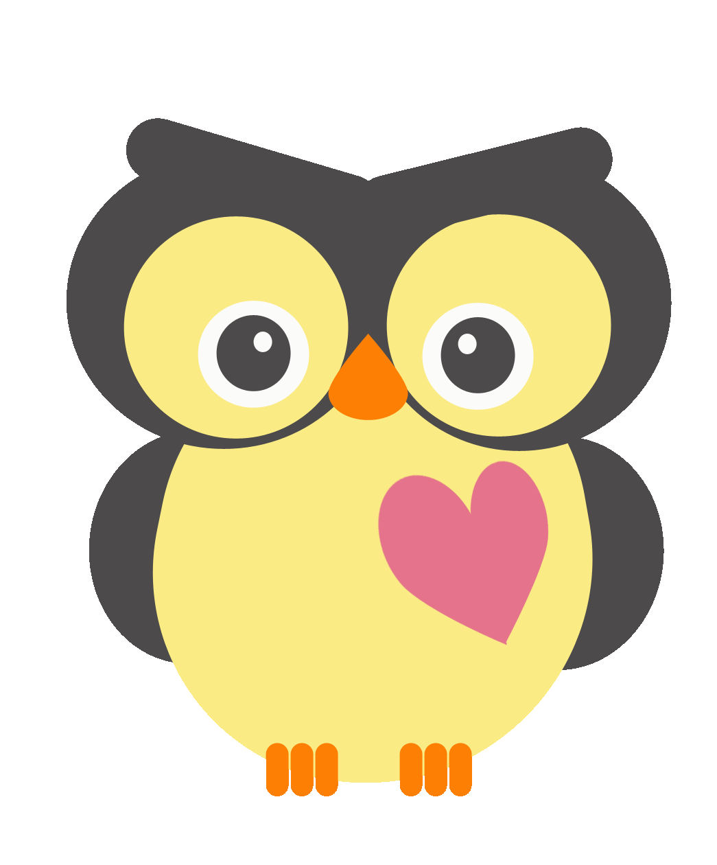 clipart owl valentines day