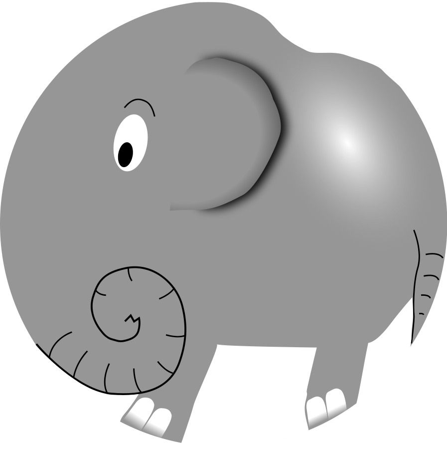 Elephant clip art free. Clipart panda baby shower