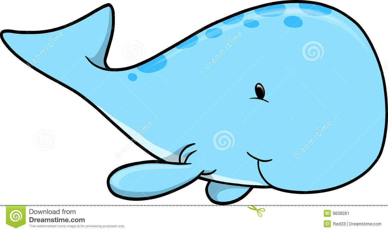 clipart whale big whale