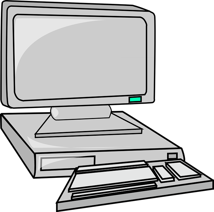 student clipart computer