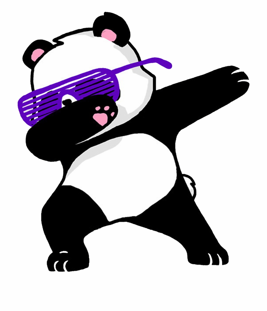 Clipart panda dabbing. Dab free png images