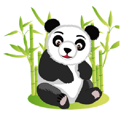 clipart panda drawable