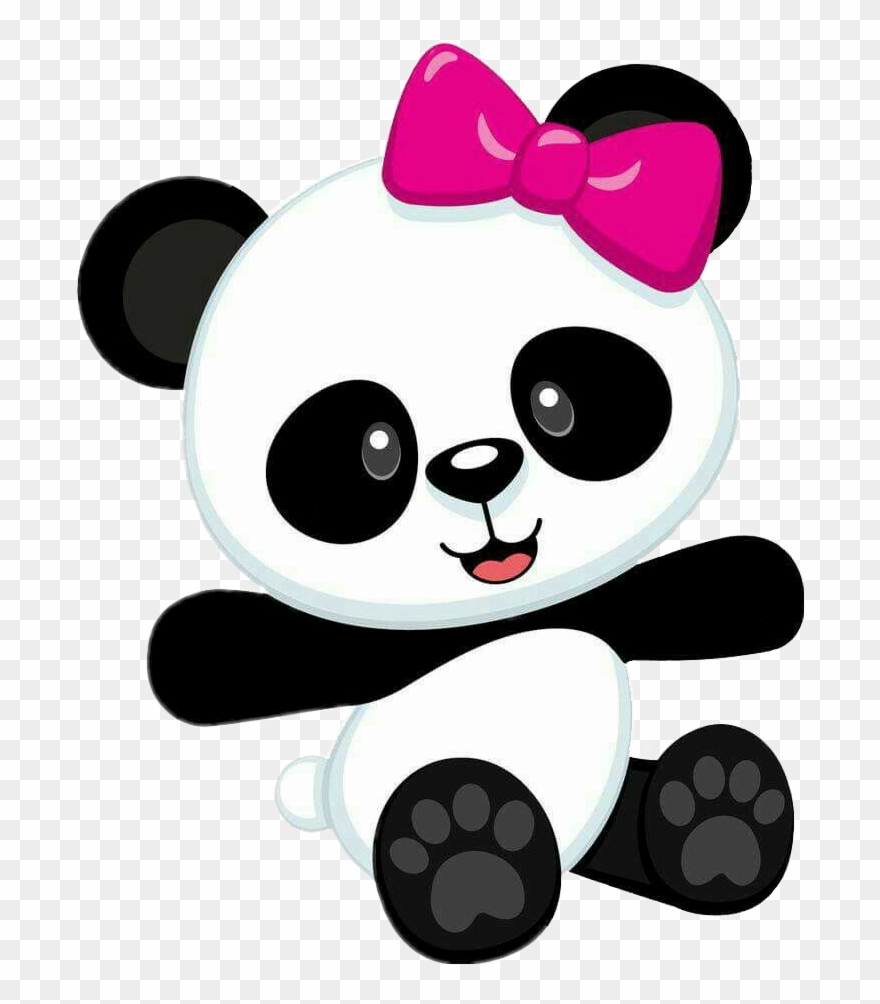 Clipart panda girl panda, Clipart panda girl panda Transparent FREE for