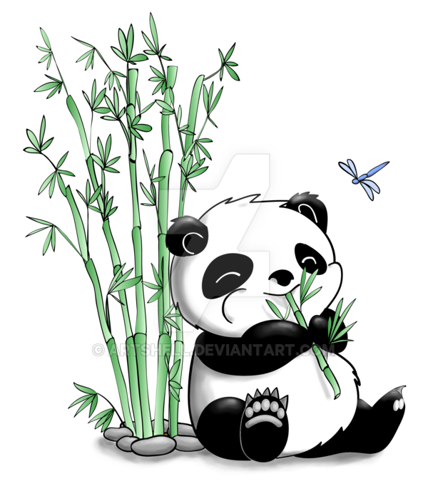 Eating mania pinterest. Clipart panda holding bamboo