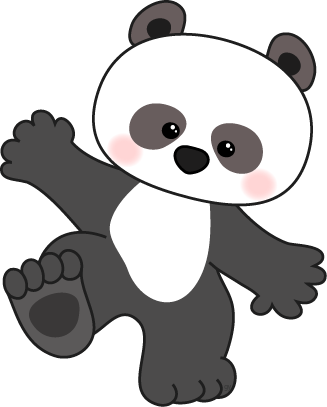 panda clipart kind