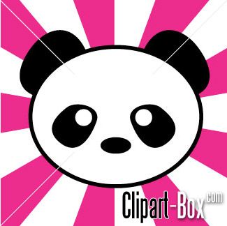 Clipart panda panda head. Clip art cute simple