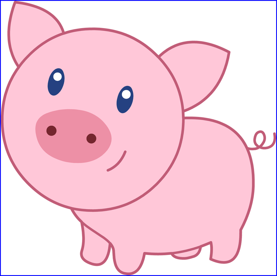 pigs clipart clear background