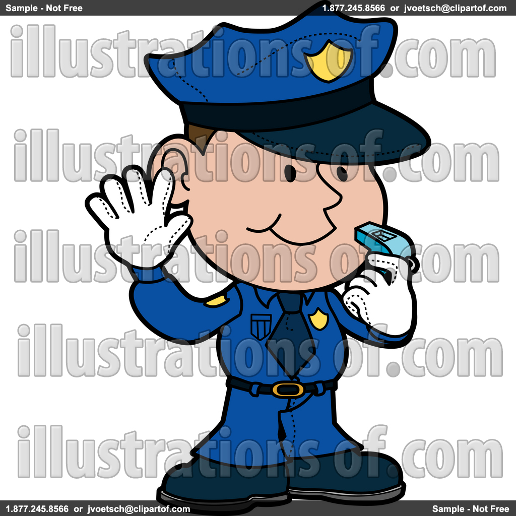 clipart panda police force