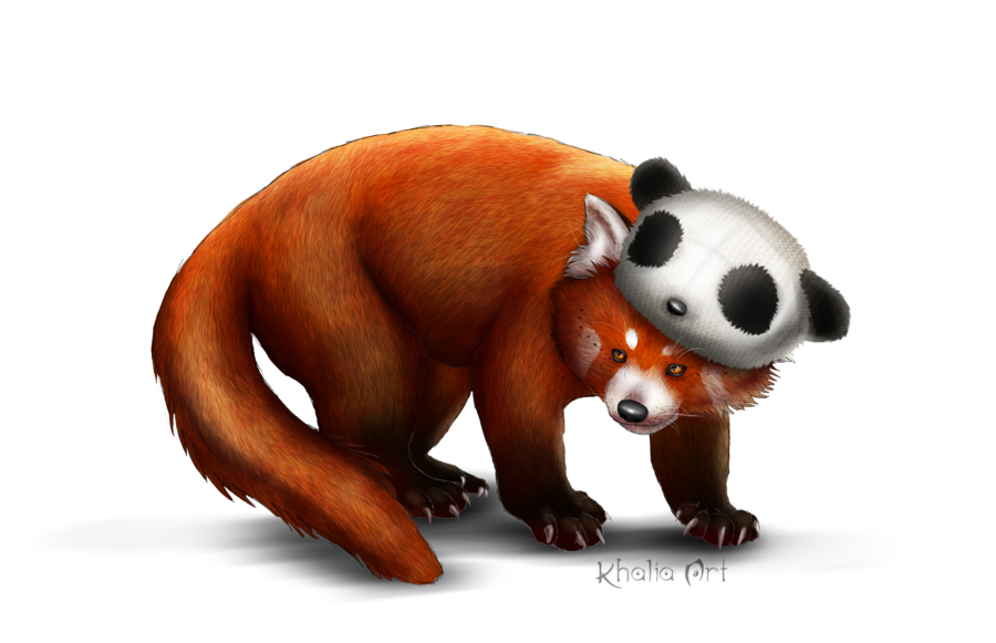 panda clipart fox
