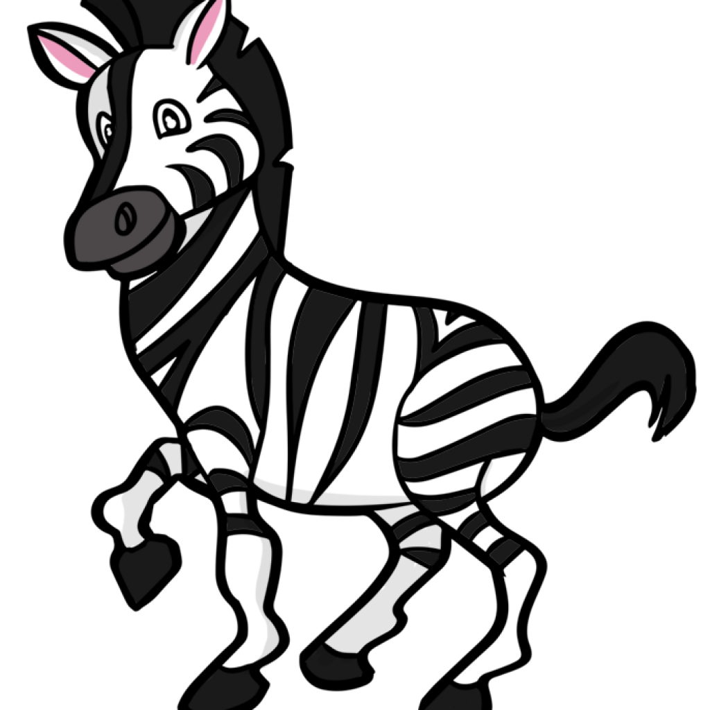 Clipart zebra drawn. Snowman hatenylo com cute