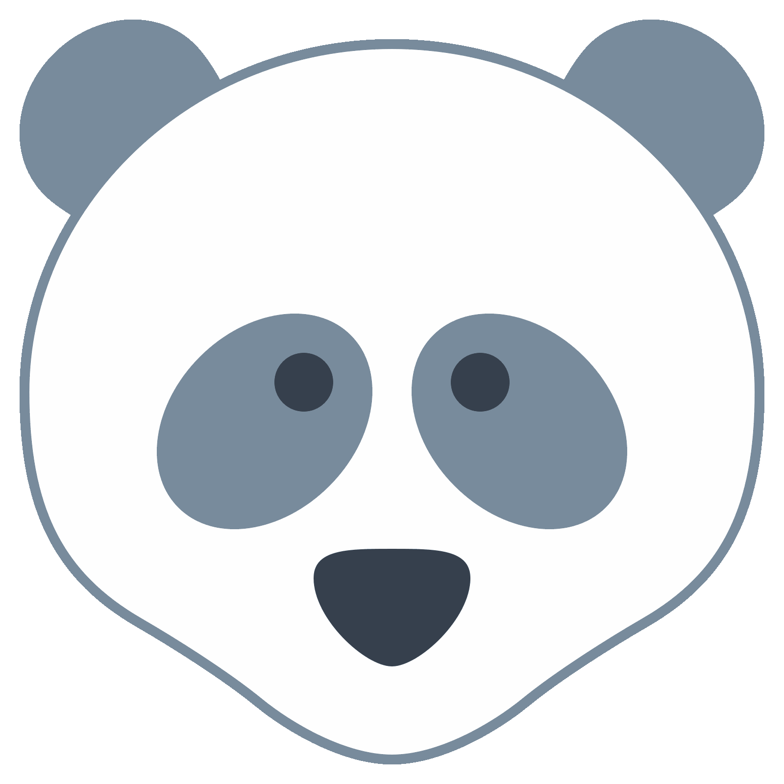 clipart panda 熊猫